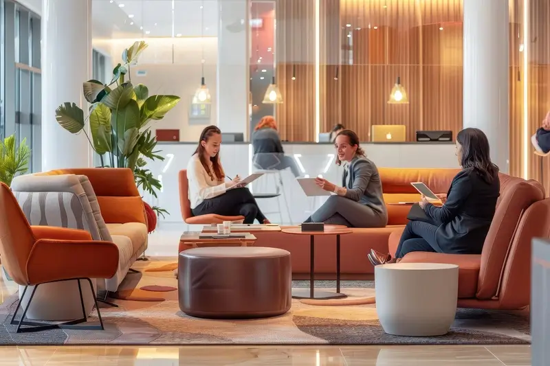 Lounge area